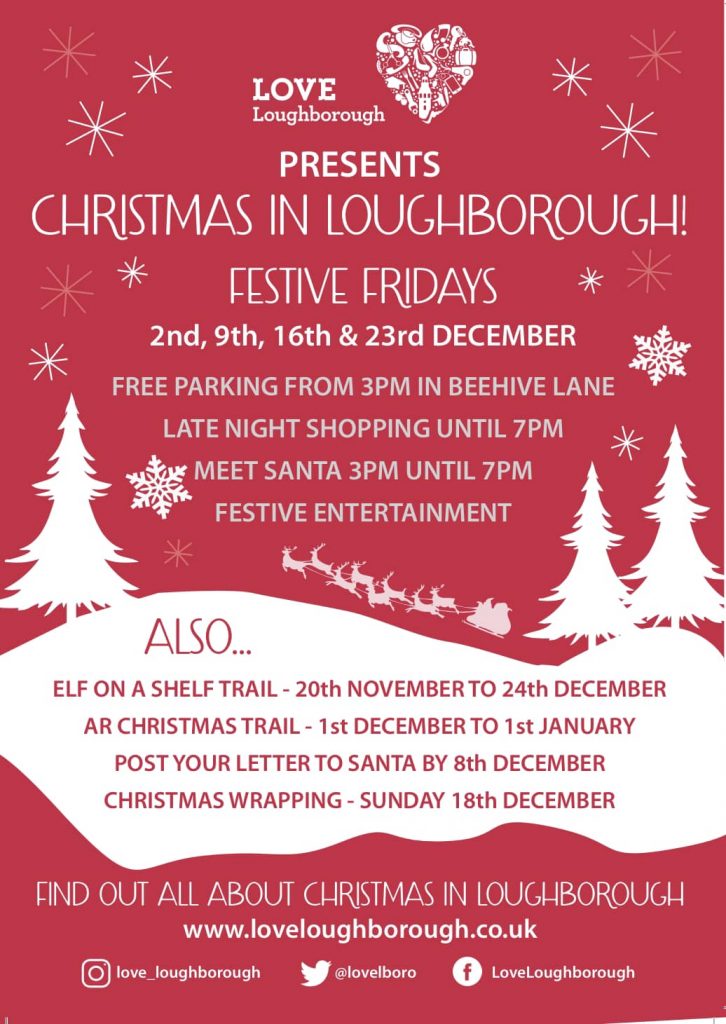 Christmas in Loughborough All the details on what is happening in the