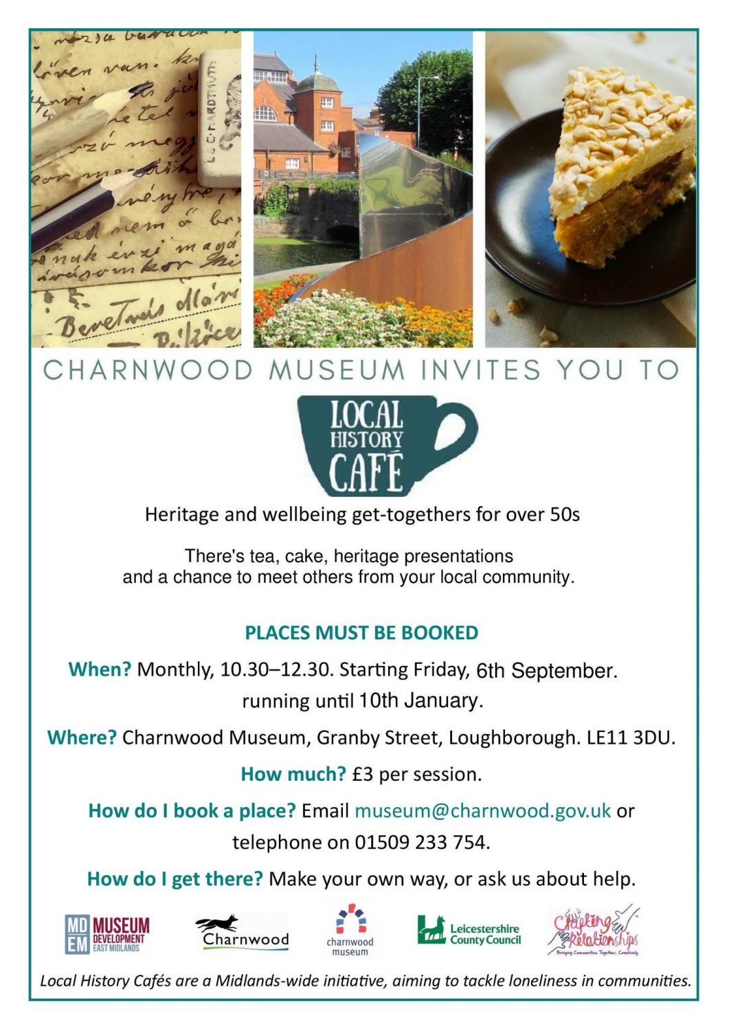 Heritage and Wellbeing monthly get together!