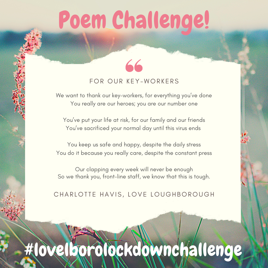 Love Loughborough BID Launches another weekly Lockdown Challenge