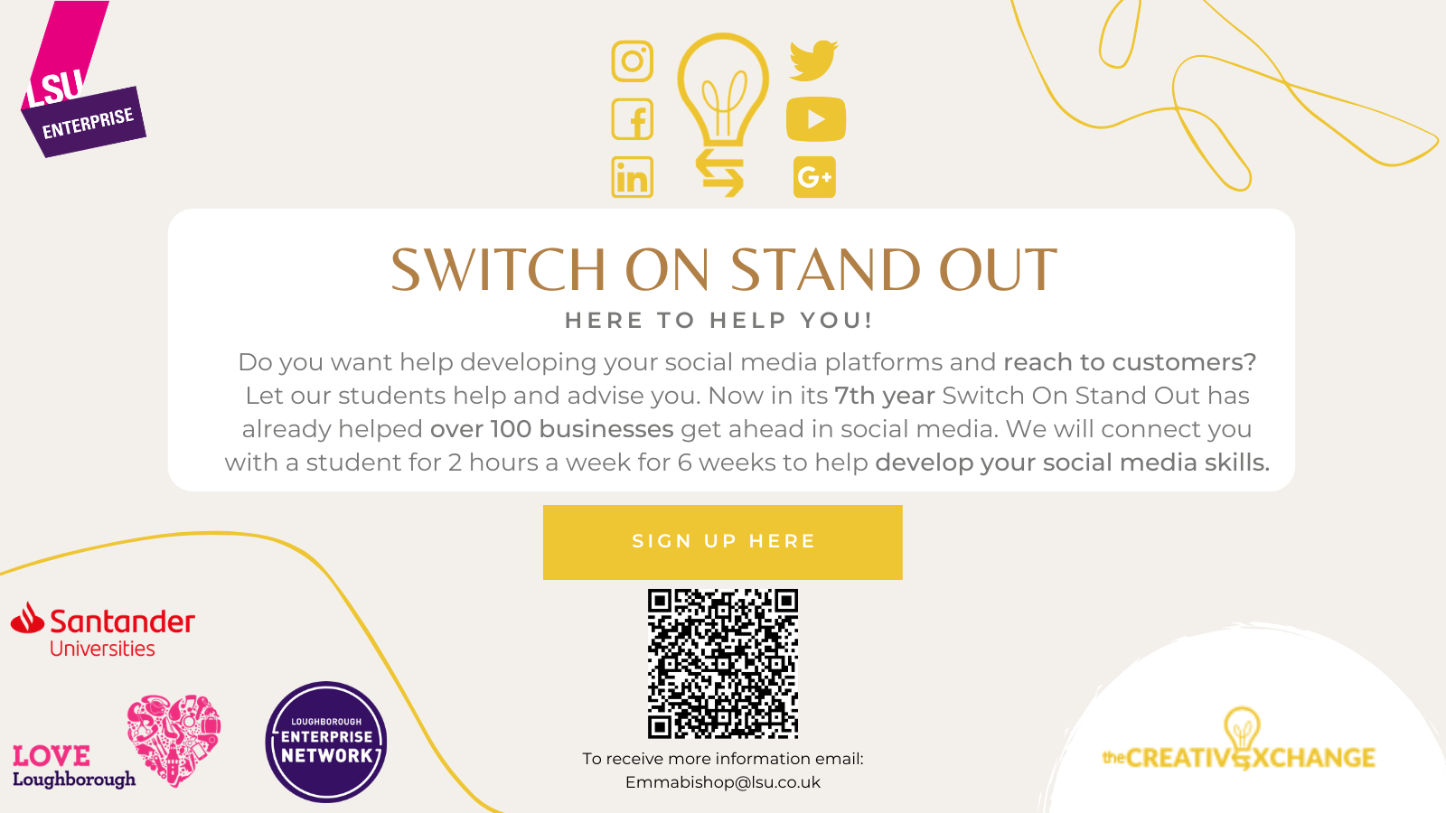 Switch On Stand Out