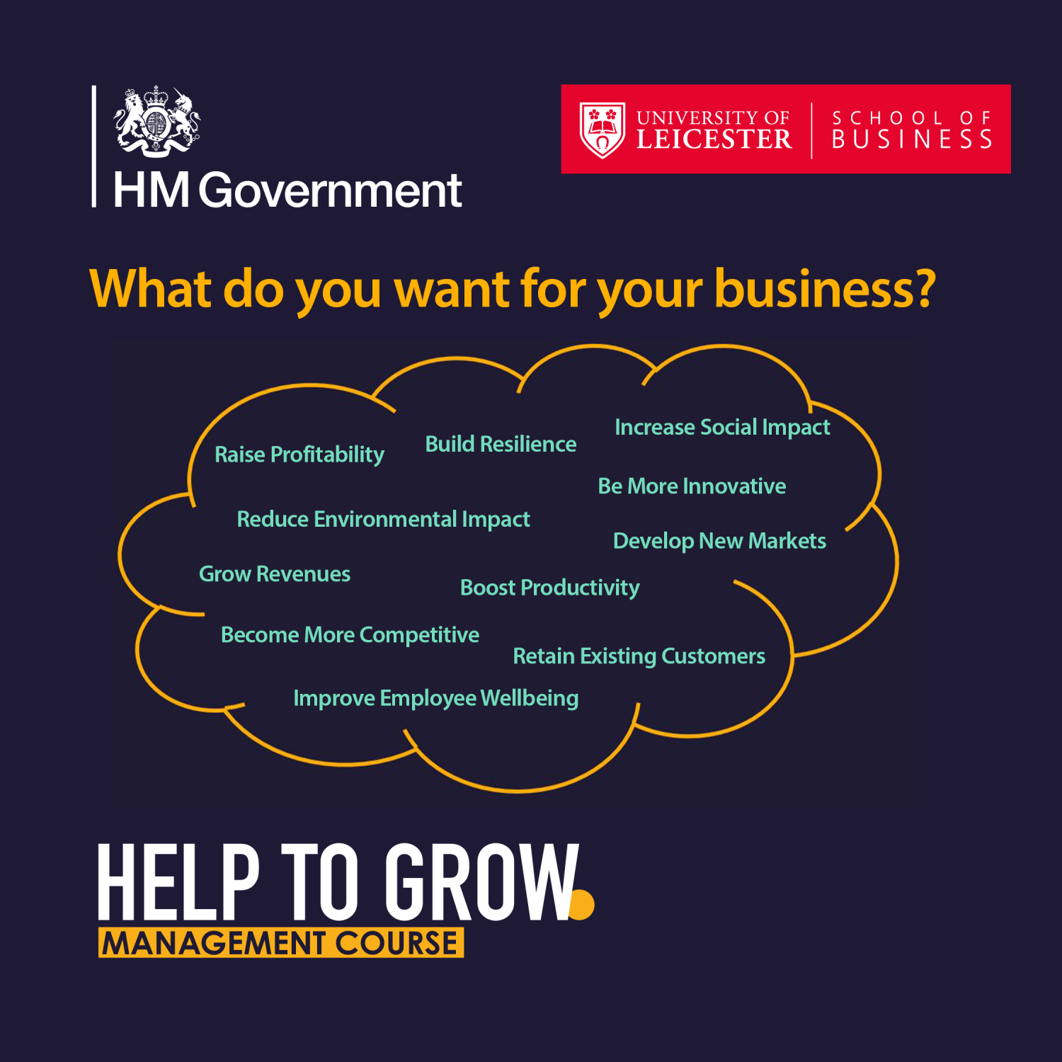 University of Leicester: Help to Grow Management