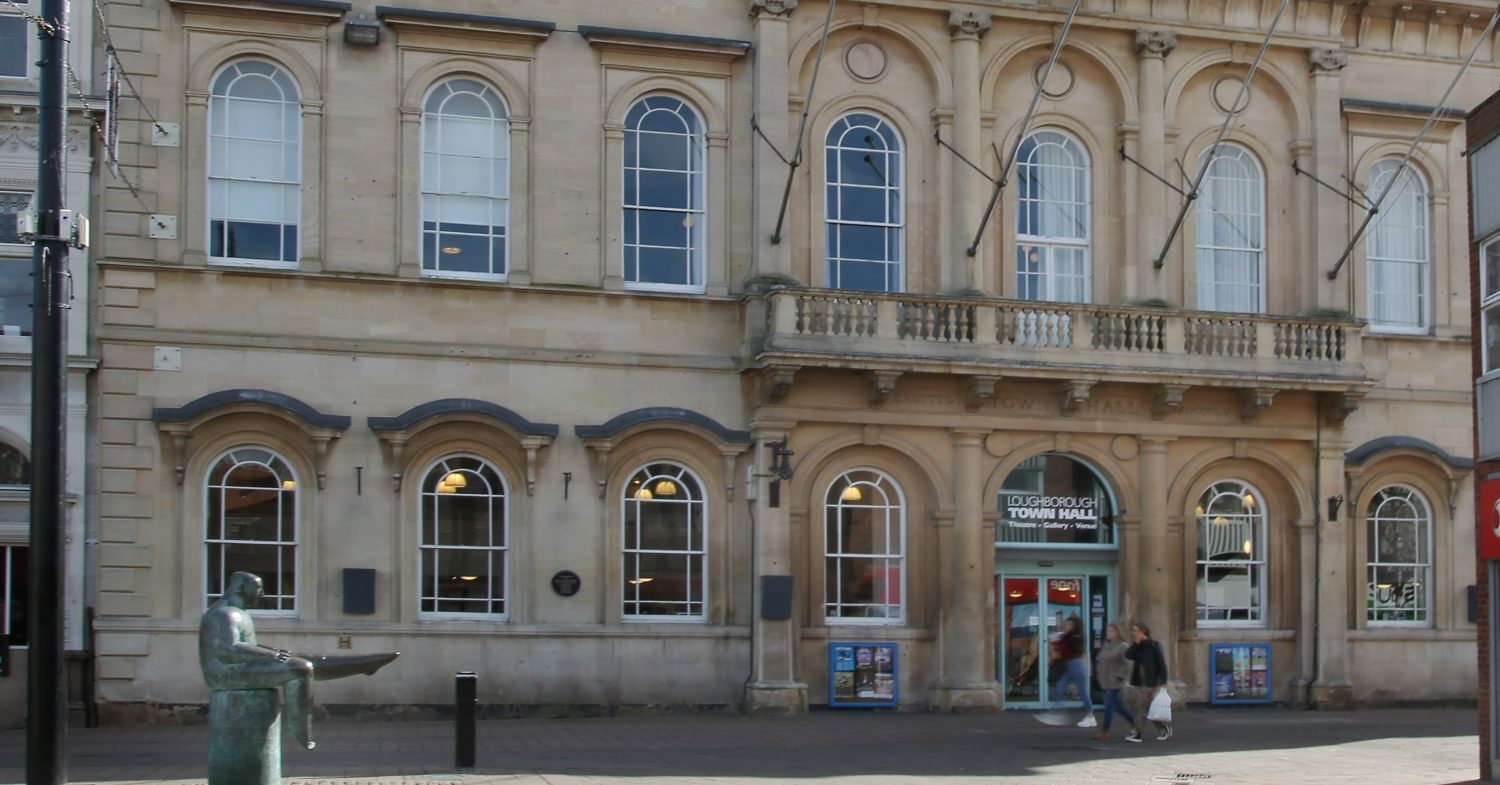 Loughborough Town Hall will host a pop-up branch of HSBC following a significant fire in the town centre.